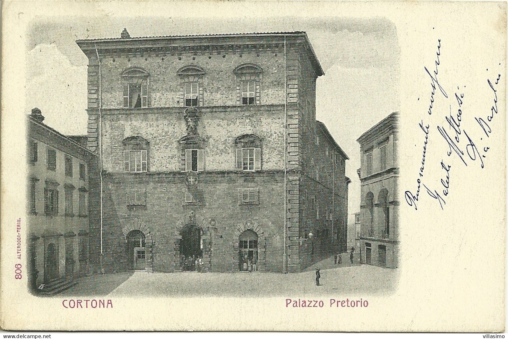 Arezzo - Cortona - Palazzo Pretorio - VG. Primi ‘900 - Arezzo