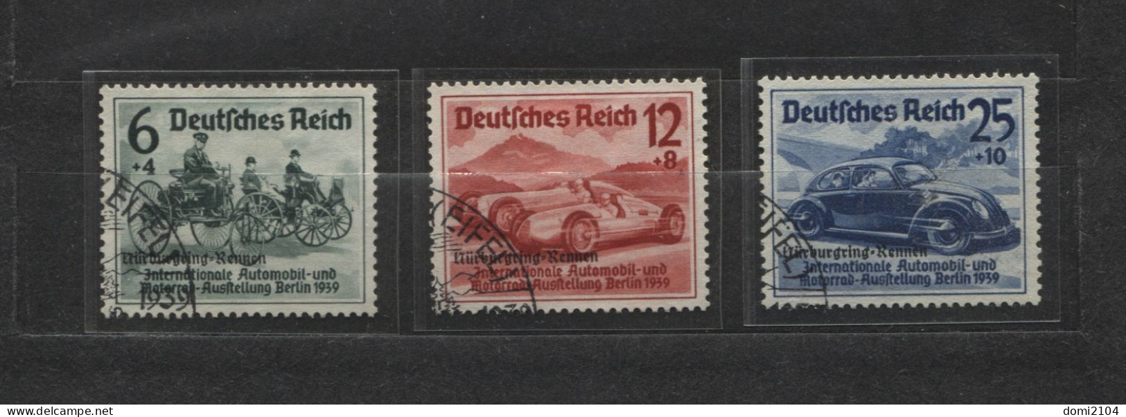 Deutsches Reich # 695-7 Nürburgring-Rennen Überdruckserie Sonderstempel - Neufs