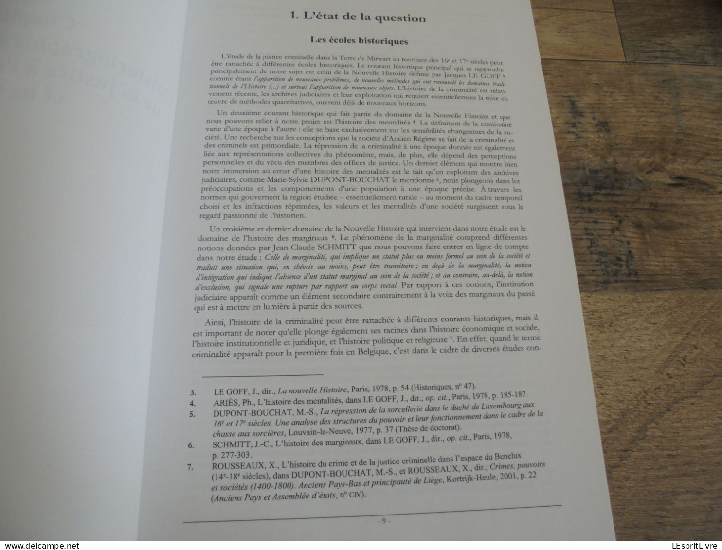 LA JUSTICE PENALE EN TERRES DE MIRWART 1593 1629 Régionalisme Château Arenberg Seigneurs Seigneurie Procès Sacrilèges