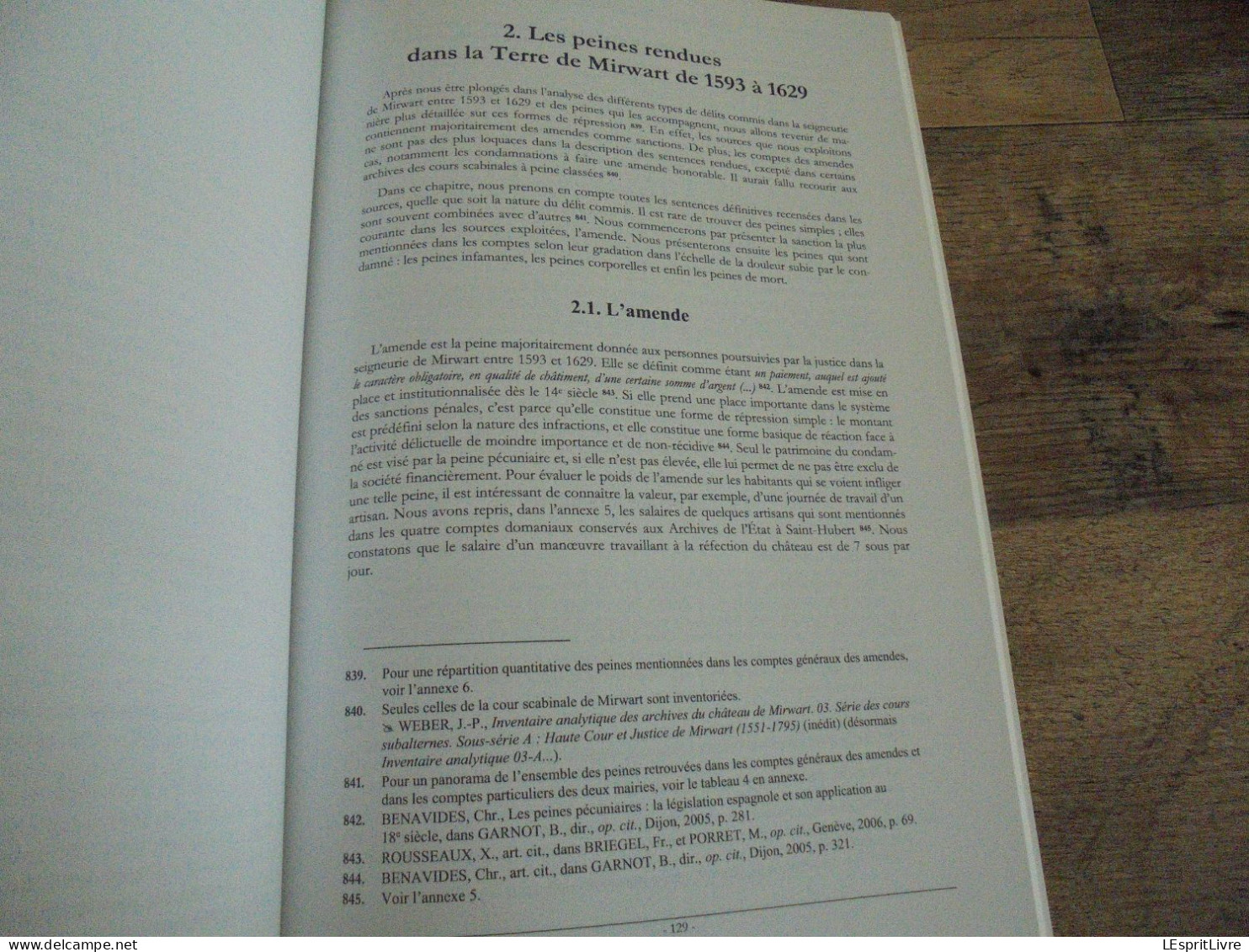 LA JUSTICE PENALE EN TERRES DE MIRWART 1593 1629 Régionalisme Château Arenberg Seigneurs Seigneurie Procès Sacrilèges