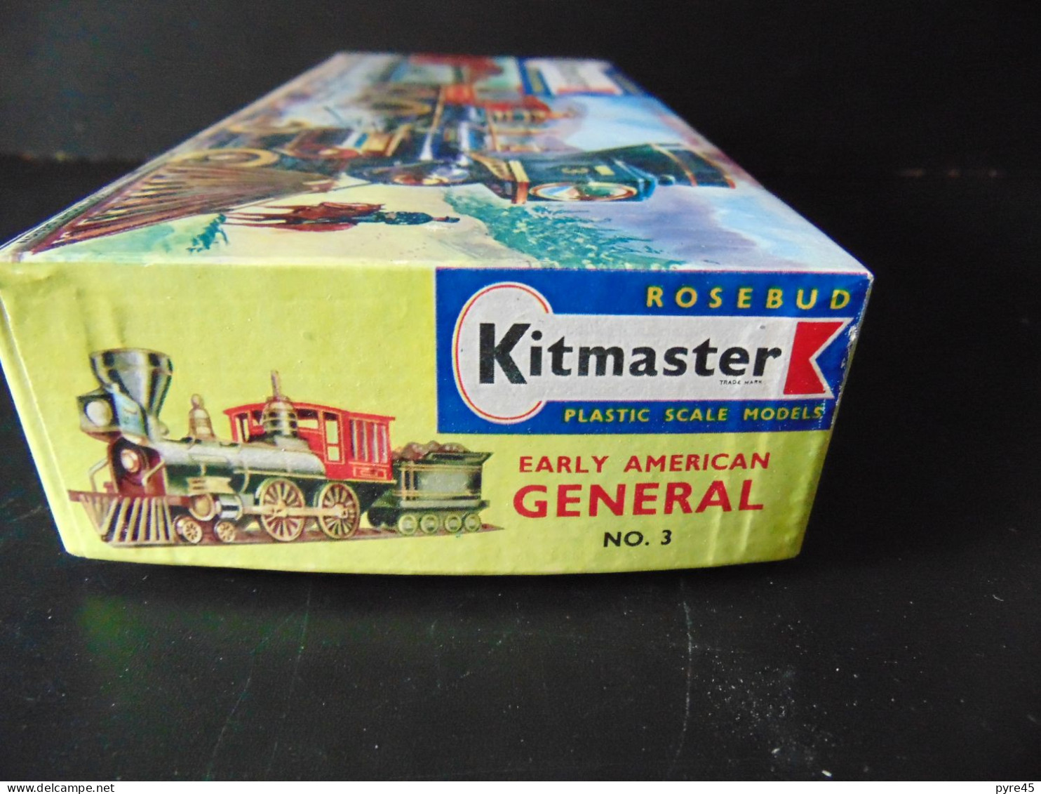 Maquette " Early American General 3 Rosebud " Kitmaster - Andere & Zonder Classificatie