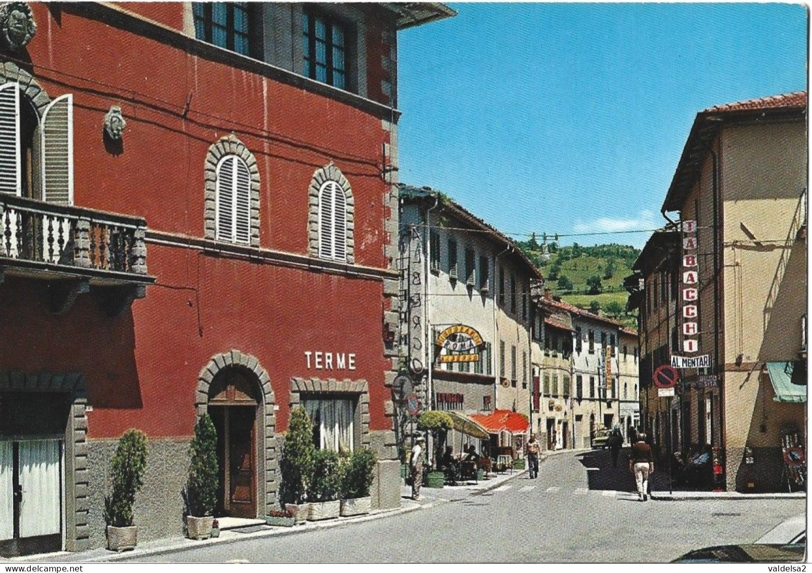 BAGNO DI ROMAGNA TERME - FORLI'/CESENA - VIA MANIN - TABACCHERIA / TABACCHI - ANIMATA - 1983 - Forlì