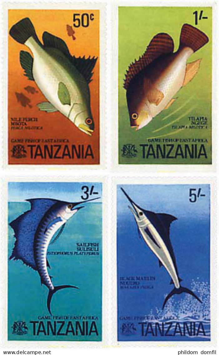41270 MNH TANZANIA 1977 PESCA - Tanzanie (1964-...)
