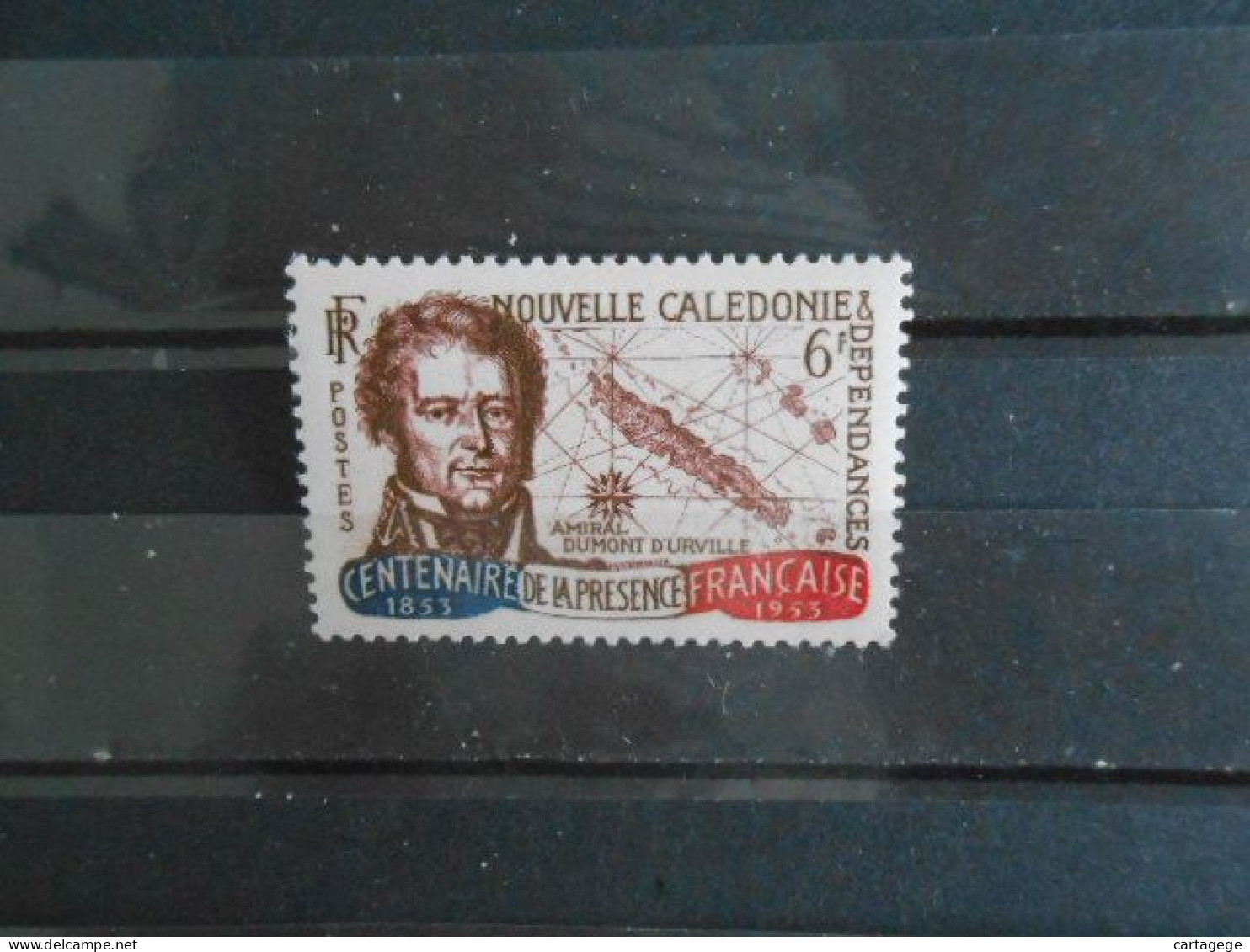 NOUVELLE-CALEDONIE YT 282 AMIRAL DUMONT D'URVILLE* - Unused Stamps