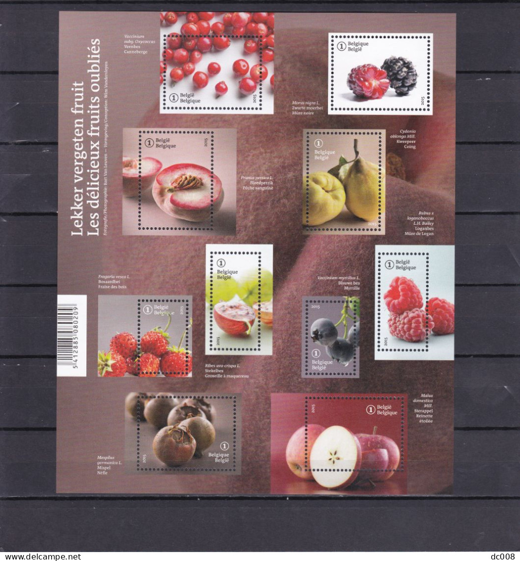 2015 COB BL 230 Lekker Vergeten Fruit-Les Délicieux Fruits Oubliés MNH-postfris-neuf - 2002-… (€)