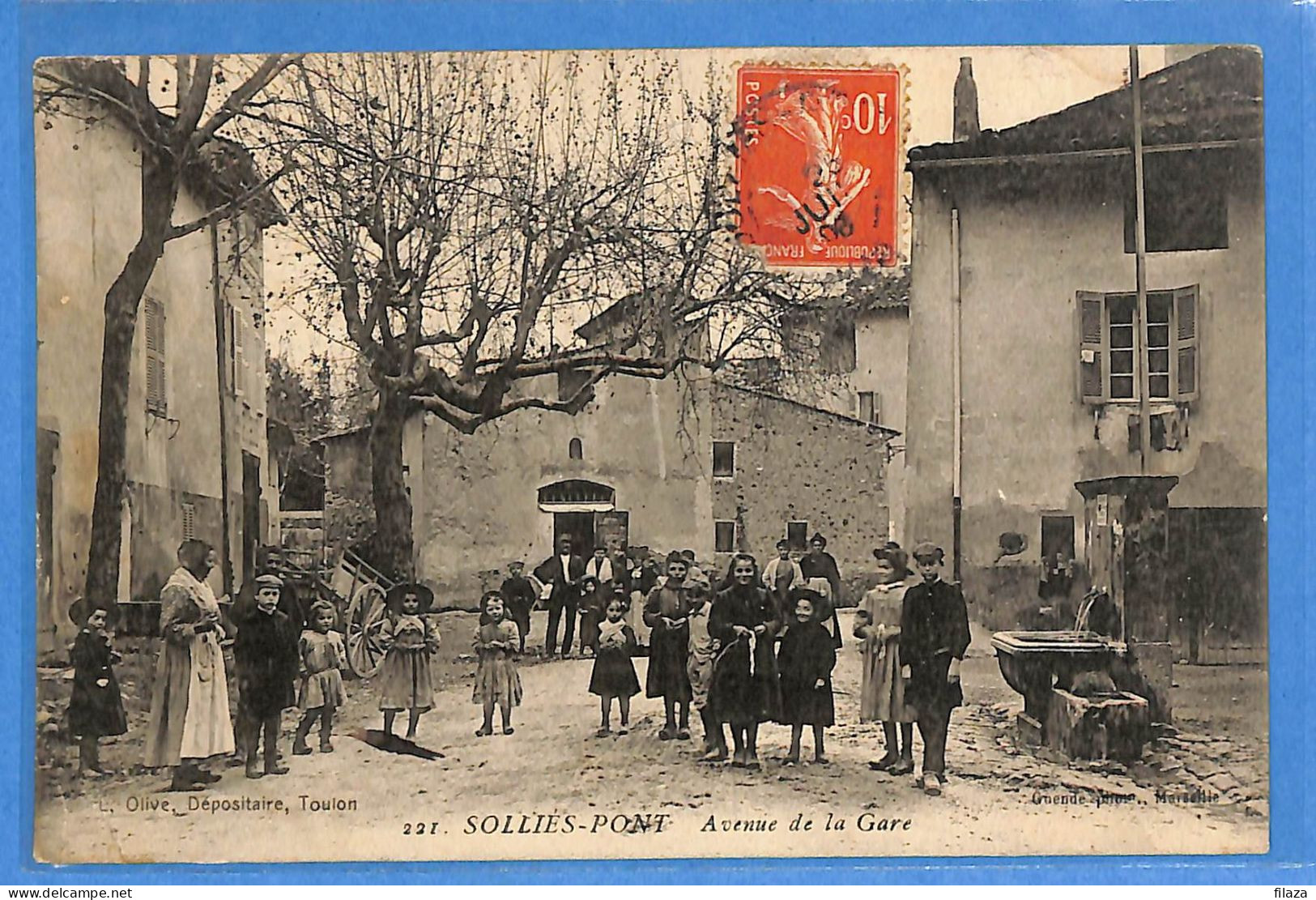 83 - Var - Sollies Pont - Avenue De La Gare (N15717) - Sollies Pont