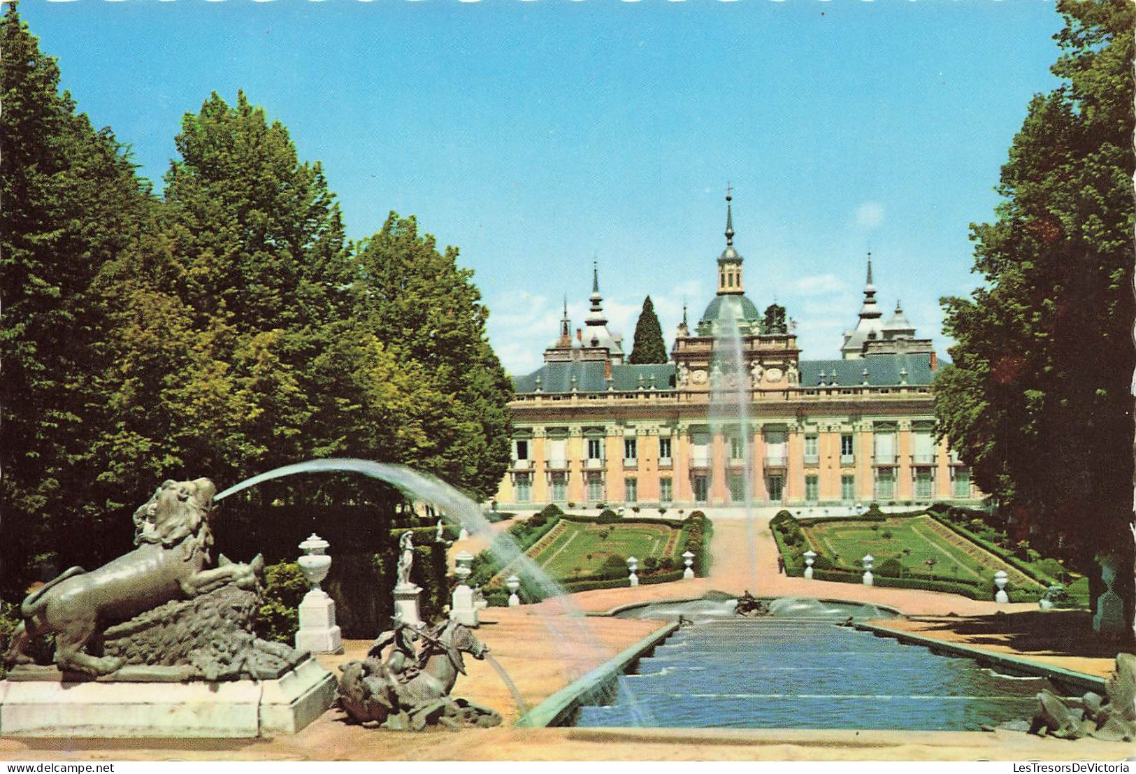 ESPAGNE - Segovia - Palacio - Desde El Templete De Las Tres Gracias - Carte Postale - Segovia