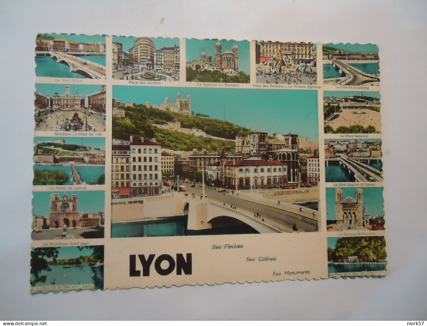 FRANCE  POSTCARDS LYON MONUMENTS  PANORAMA - Sonstige & Ohne Zuordnung