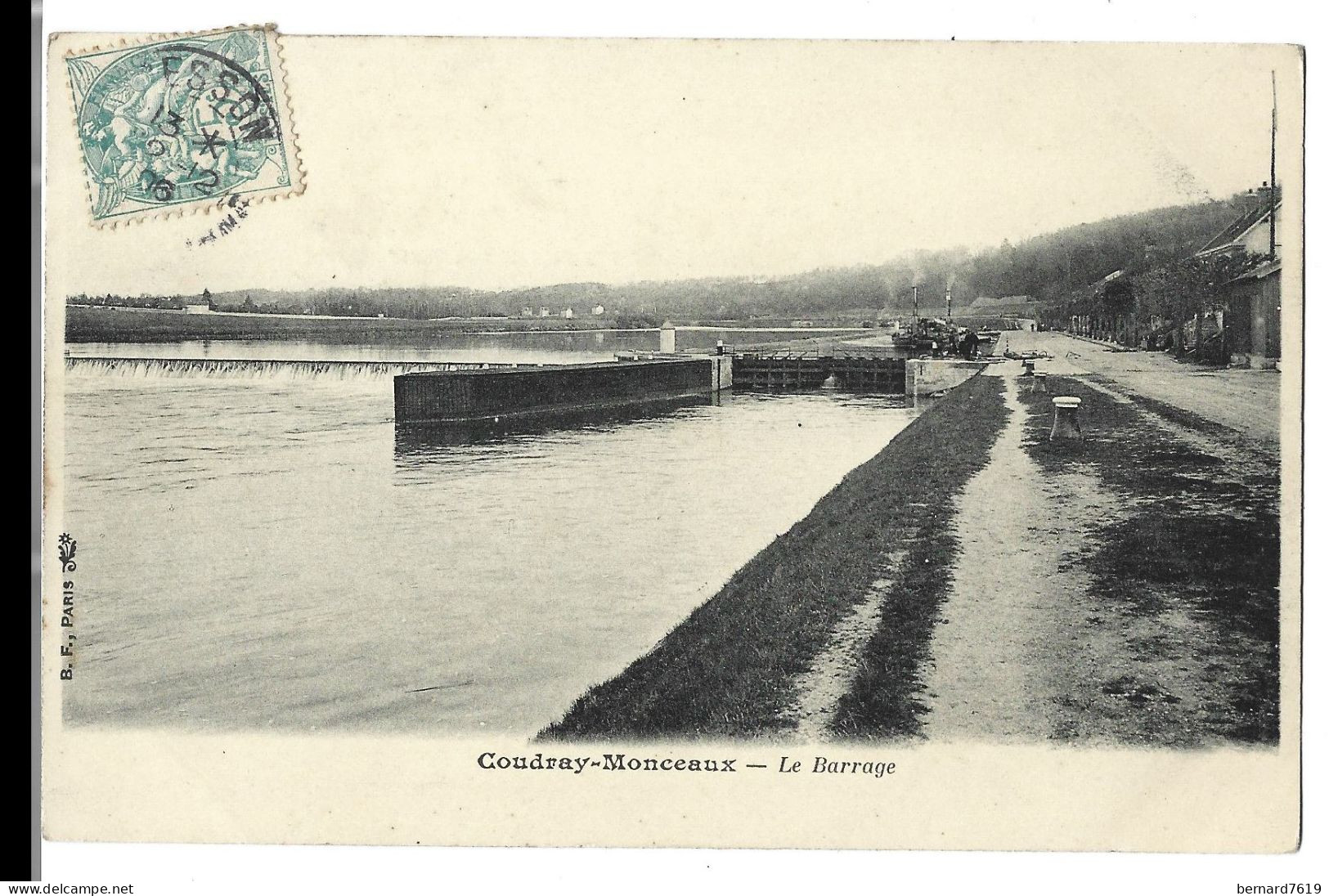 91  Coudray Monceaux  - Le Barrage - Other & Unclassified