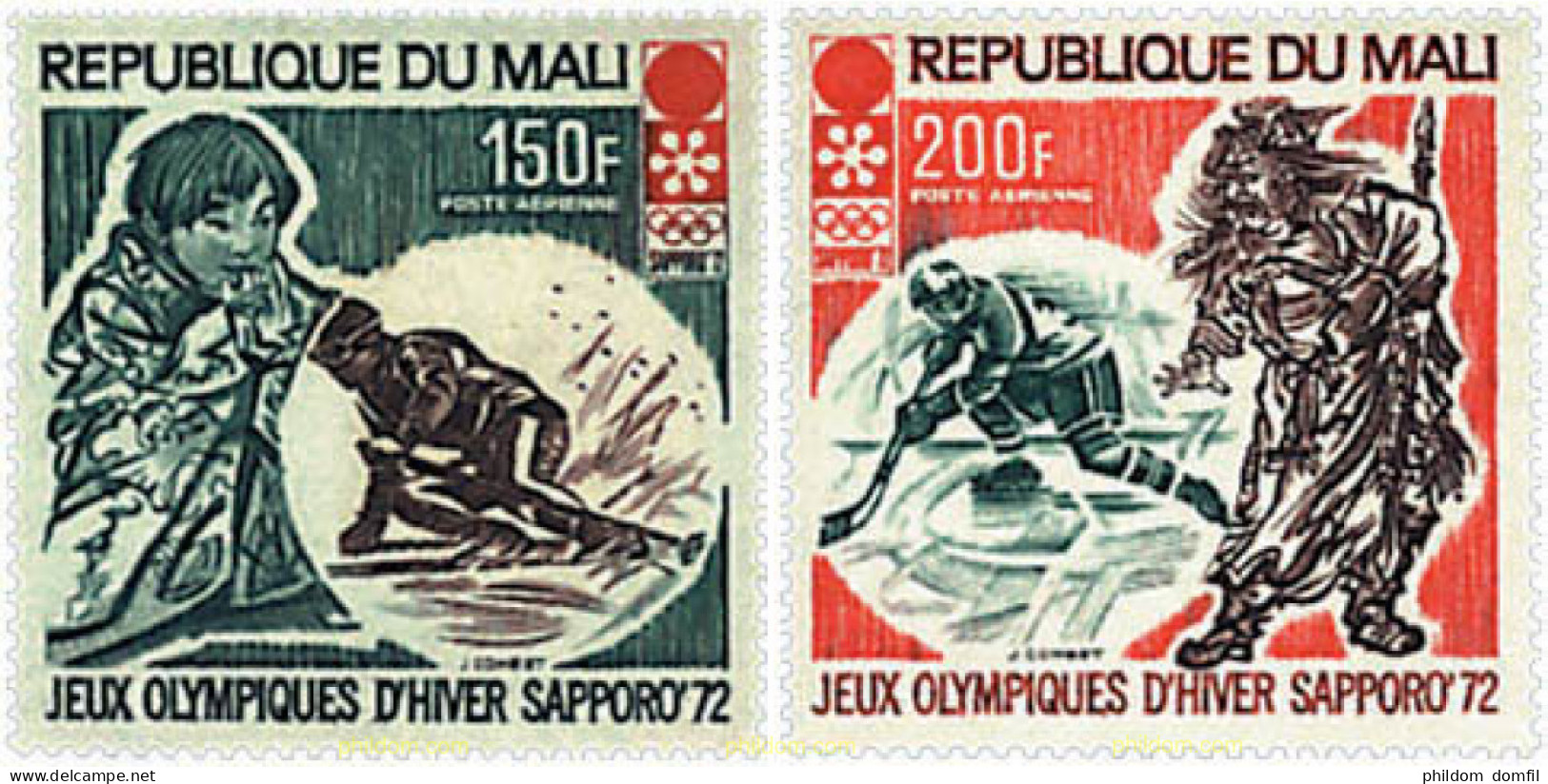 71273 MNH MALI 1972 11 JUEGOS OLIMPICOS DE INVIERNO SAPPORO 1972 - Mali (1959-...)