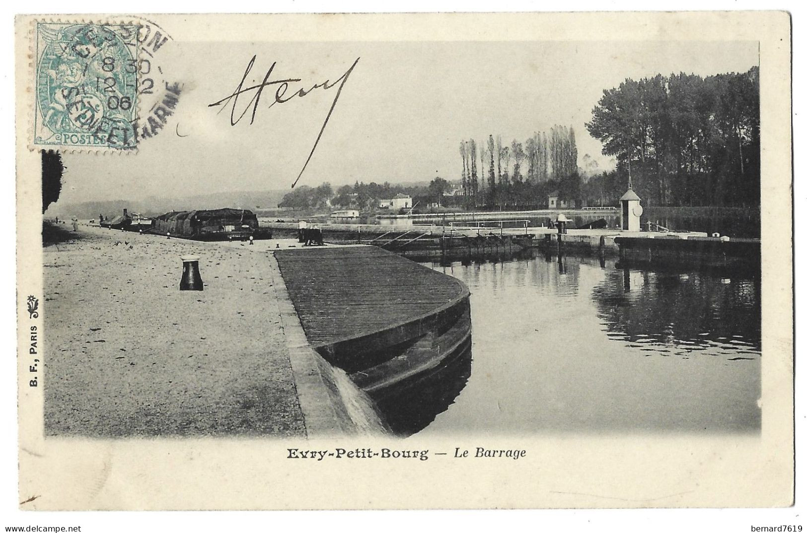 91  Evry Petit Bourg - - Le Barrage - Peniche - Evry
