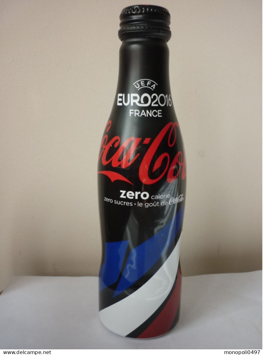 Coca Cola - Modèle Euro 2016 - Bouteille Aluminium - Mod 2 - Flaschen