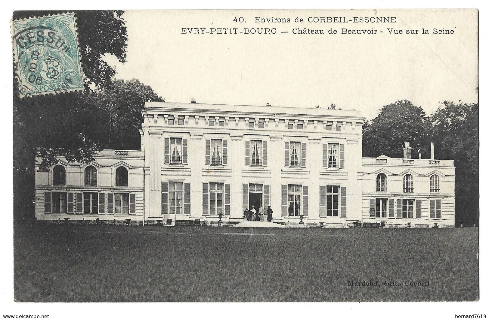 91  Evry Petit Bourg - - Chateau De Beauvoir - Vue Sur La Seine - Evry