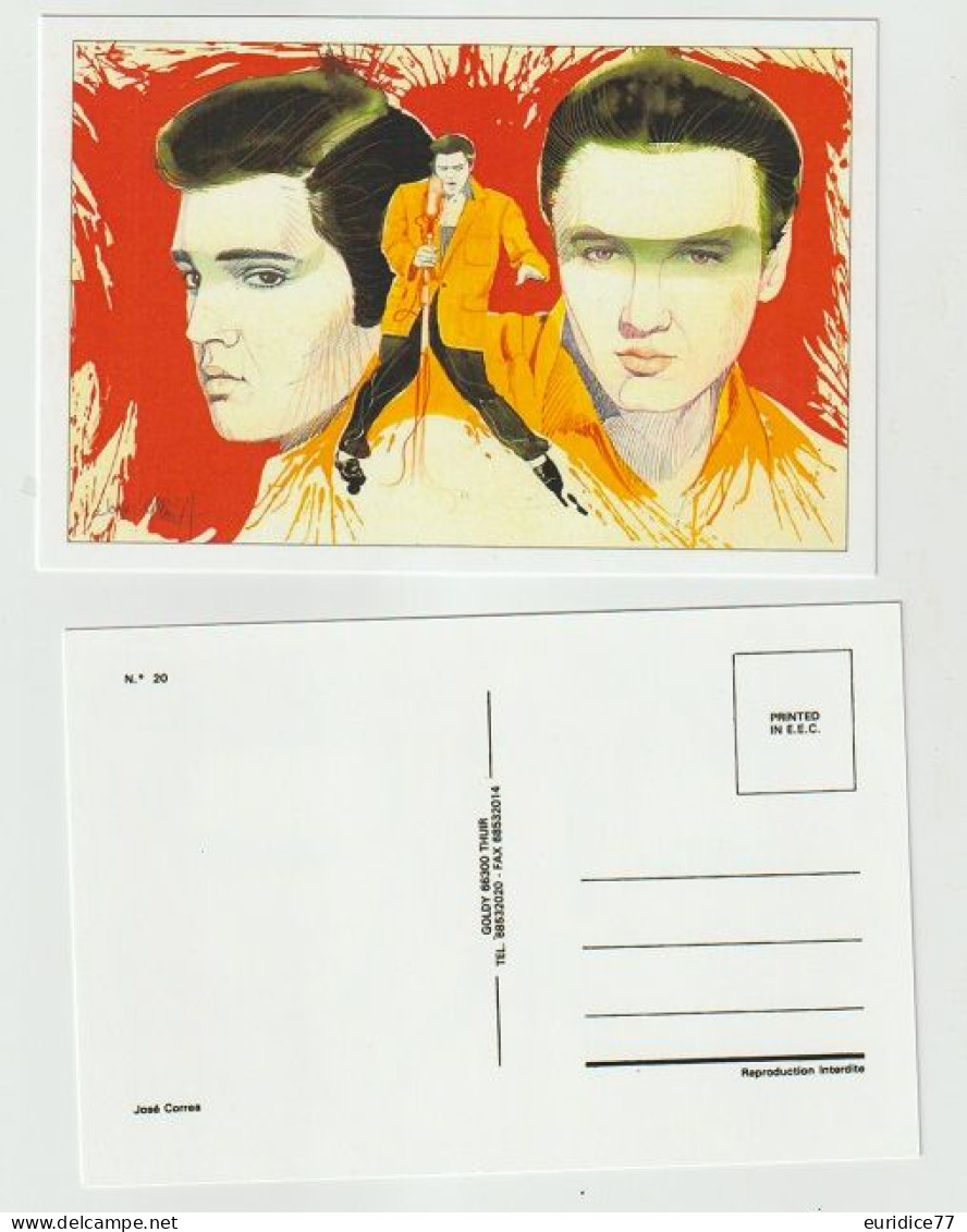 ELVIS Postcard Publicidad 8 - Advertising