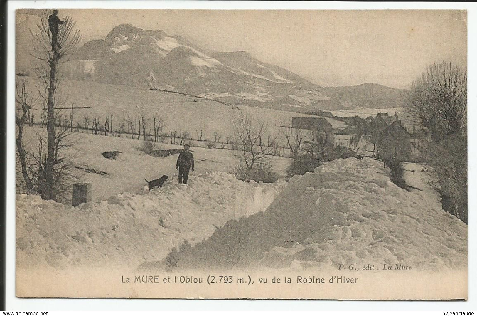 La Mure Et L'Obiou Vu De La Robine D'Hiver    1907     N° - La Mure