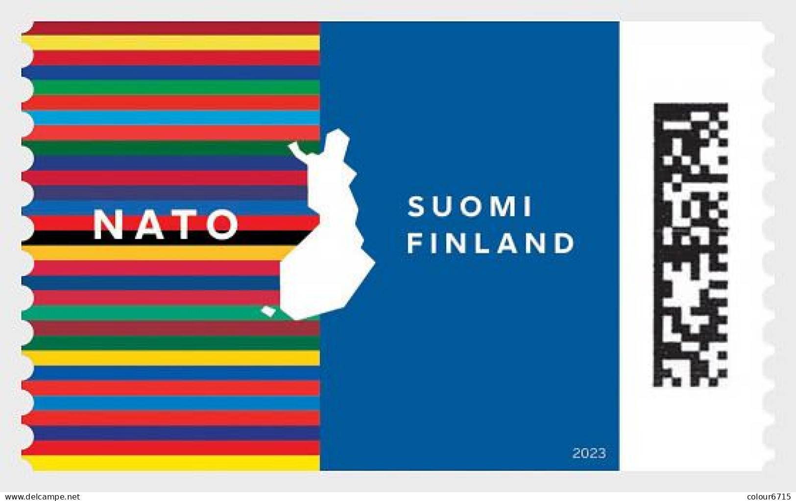 Finland 2023 Finland In NATO Stamp 1v MNH - Nuovi