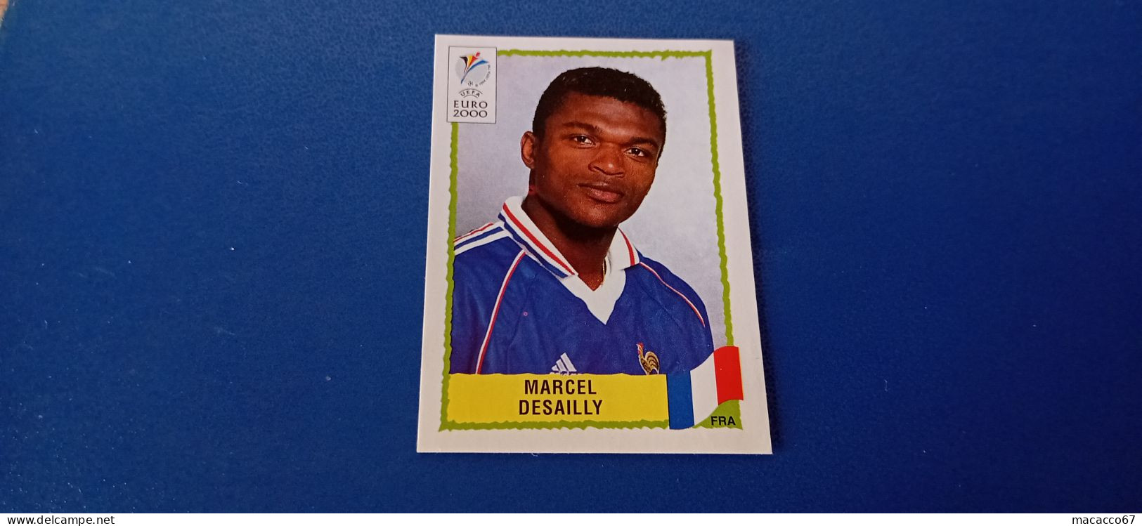 Figurina Panini Euro 2000 - 344 Desailly Francia - Italiaanse Uitgave