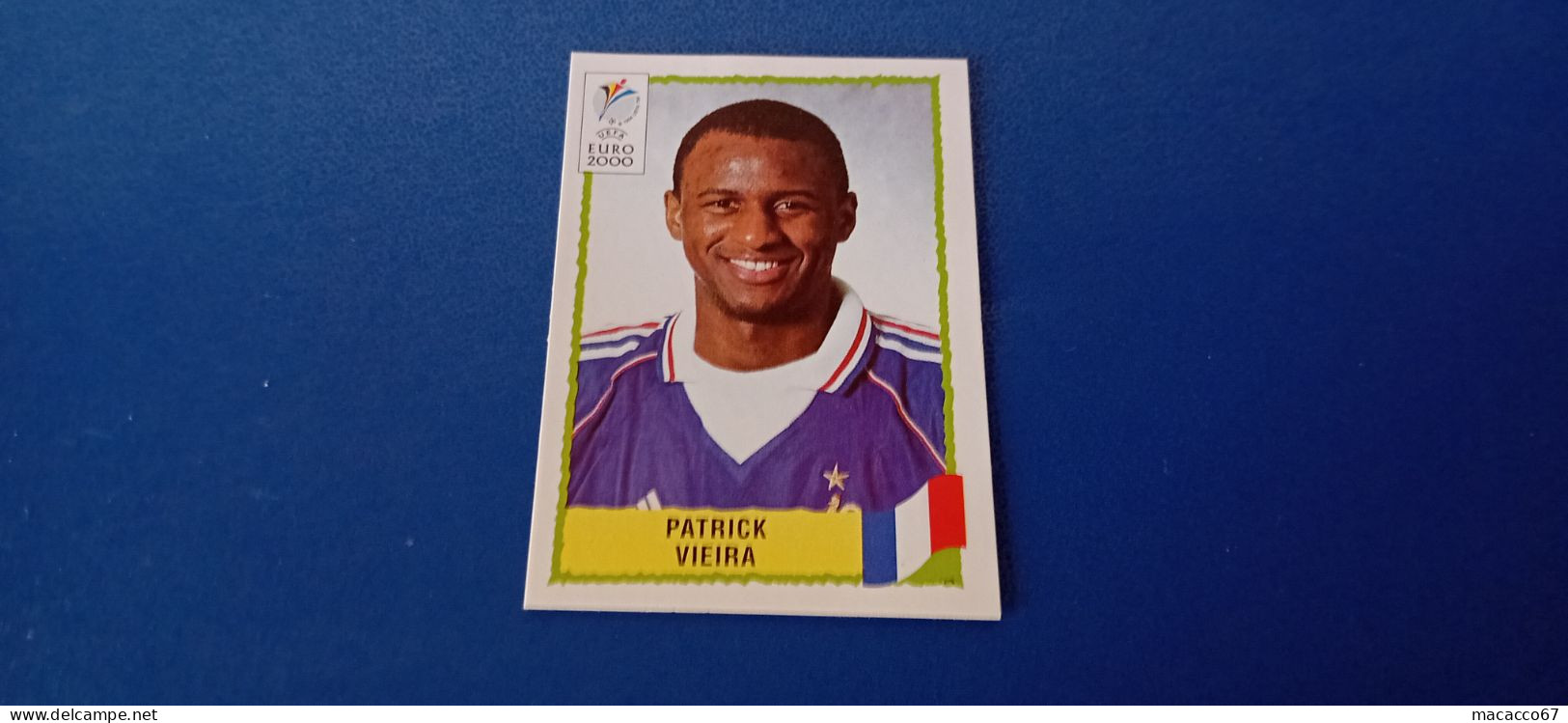 Figurina Panini Euro 2000 - 347 Vieira Francia - Italiaanse Uitgave