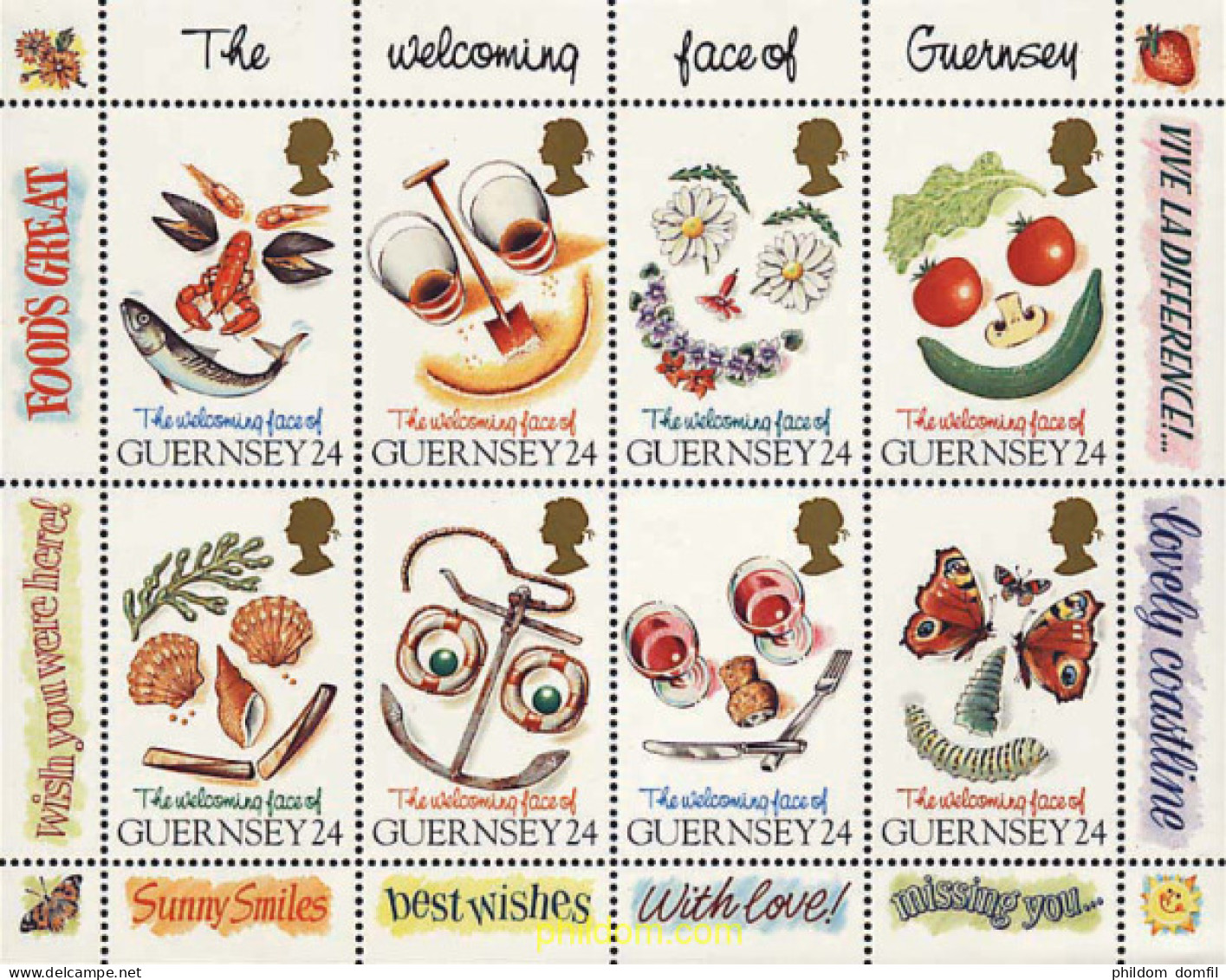 8507 MNH GUERNSEY 1995 PROMOCION DEL TURISMO - Guernesey