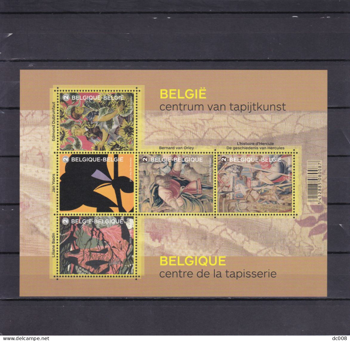 2015 COB BL 222 Belgische Tapijtkunst-Tapisserie Belge MNH-postfris-neuf - 2002-… (€)