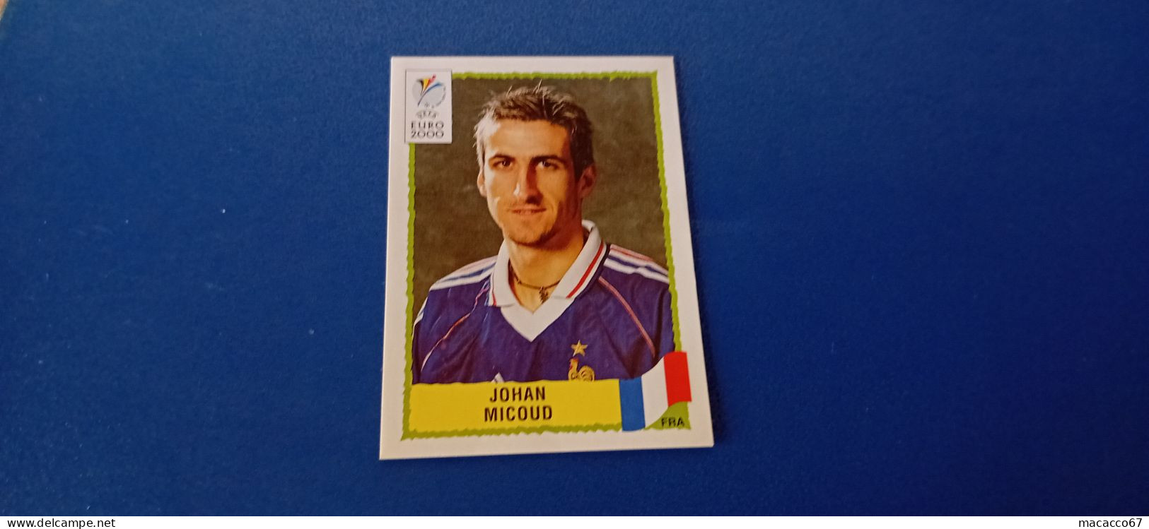 Figurina Panini Euro 2000 - 350 Micaud Francia - Edition Italienne