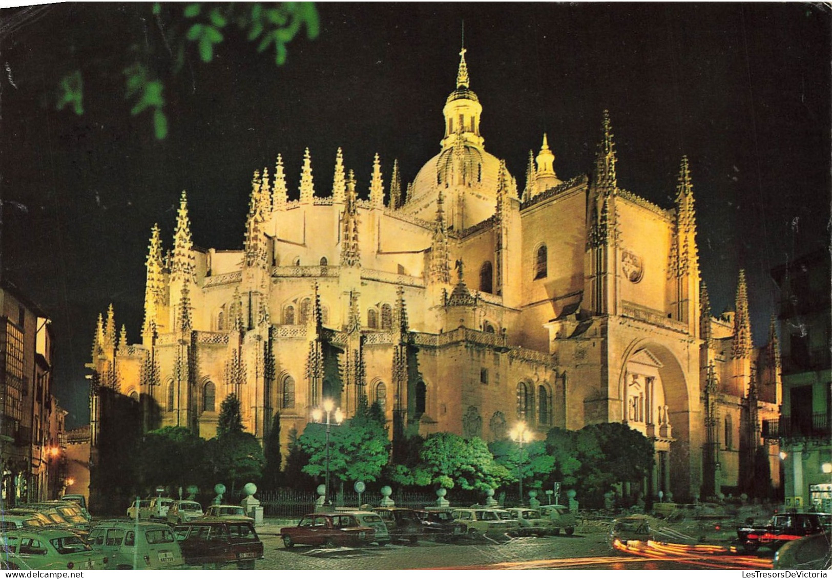 ESPAGNE - Segovia - Catedral - Nocturna - Carte Postale - Segovia