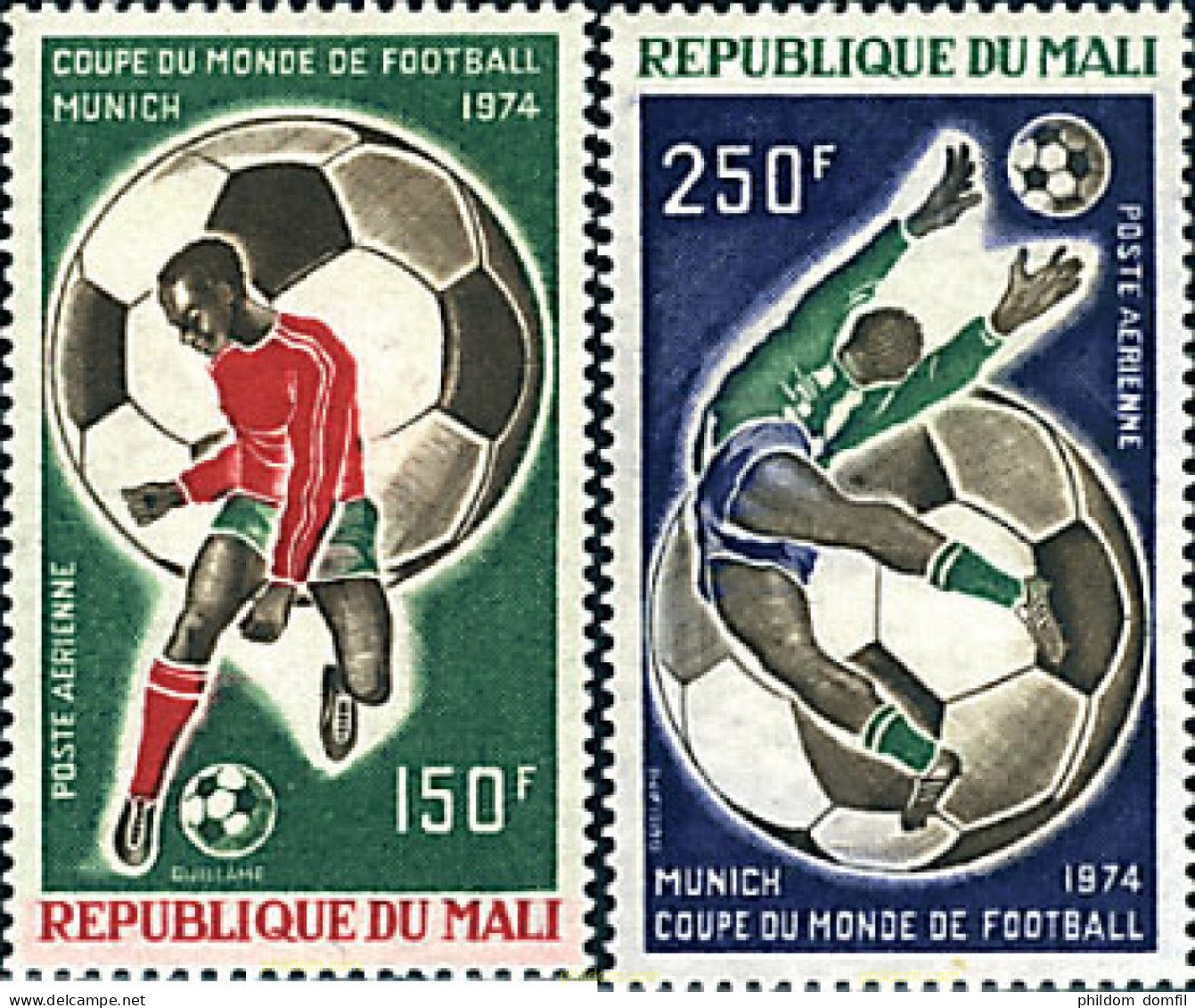 27585 MNH MALI 1973 COPA DEL MUNDO DE FUTBOL. ALEMANIA-74 - Mali (1959-...)