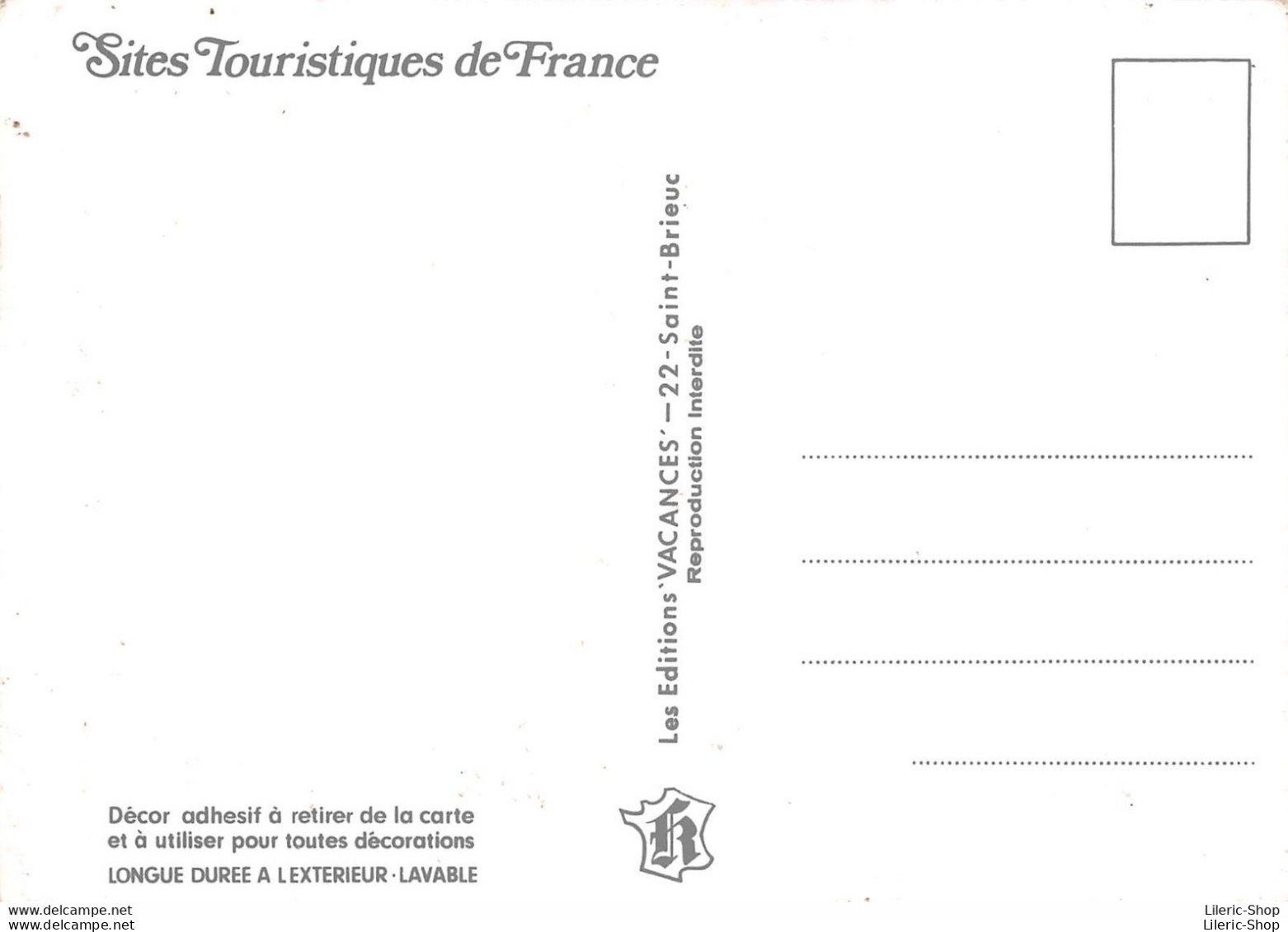 NORMANDIE - Carte Postale Blason écusson Adhésif ( ͡♥ ͜ʖ ͡♥) ♥ - Autres