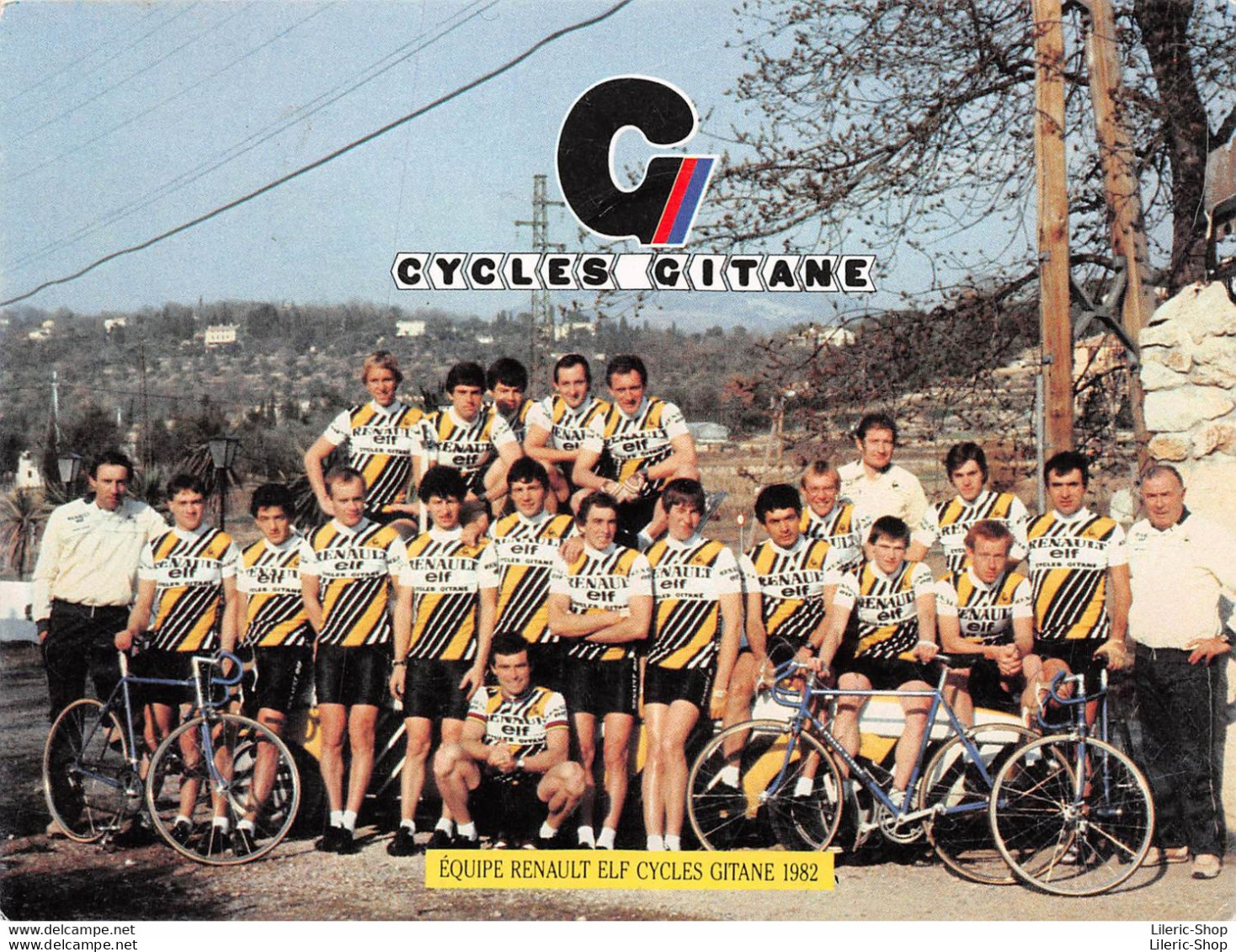CYCLISME - EQUIPE RENAULT ELF CYCLES GITANE 1982 - CPM GF ( ͡♥ ͜ʖ ͡♥) ♥ - Cyclisme