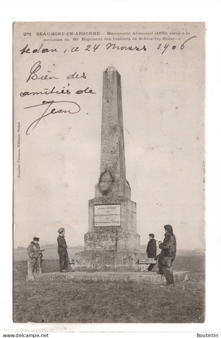 Beaumont En Argonne Monument Allemand - Other & Unclassified