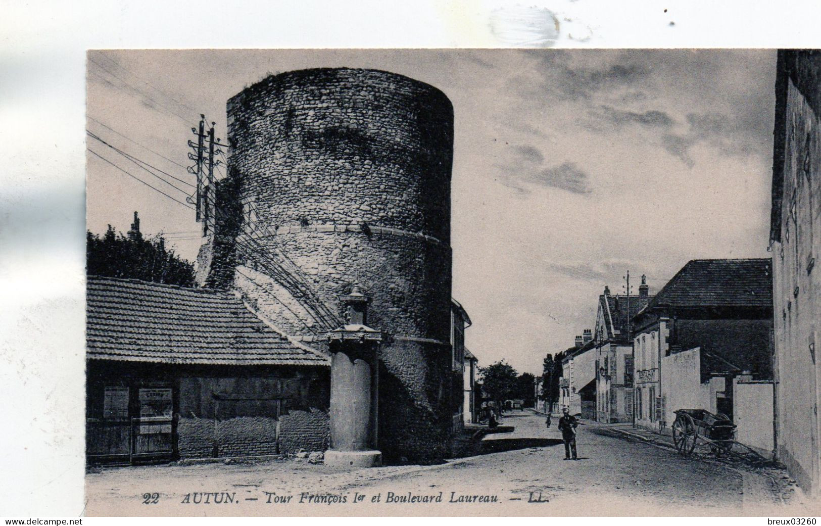 CP - AUTUN - Tour François Ier- - Autun