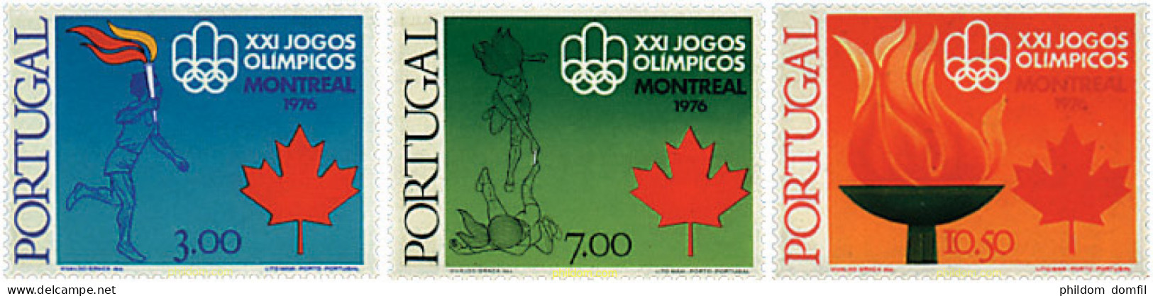 69289 MNH PORTUGAL 1976 21 JUEGOS OLIMPICOS VERANO MONTREAL 1976 - Other & Unclassified