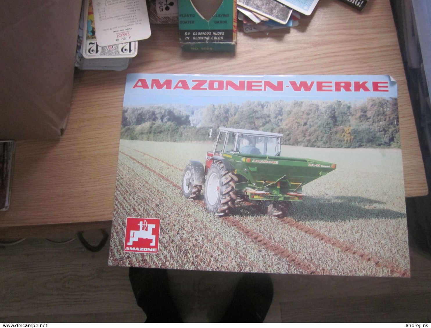 Amazonen Werke Catalog Of Tractors And Agricultural Machinery - Werbung