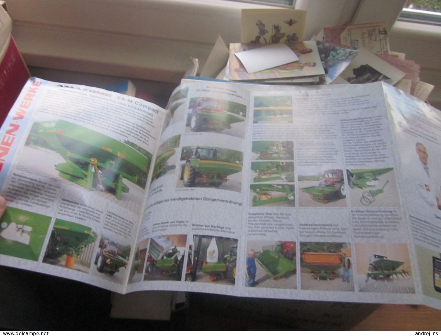 Amazonen Werke Catalog Of Tractors And Agricultural Machinery - Advertising