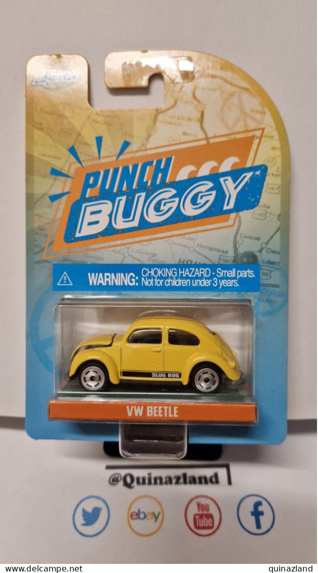 Jada Toys Majorette Punch Buggy Volkswagen Beetle (NP08) - Jada Toys