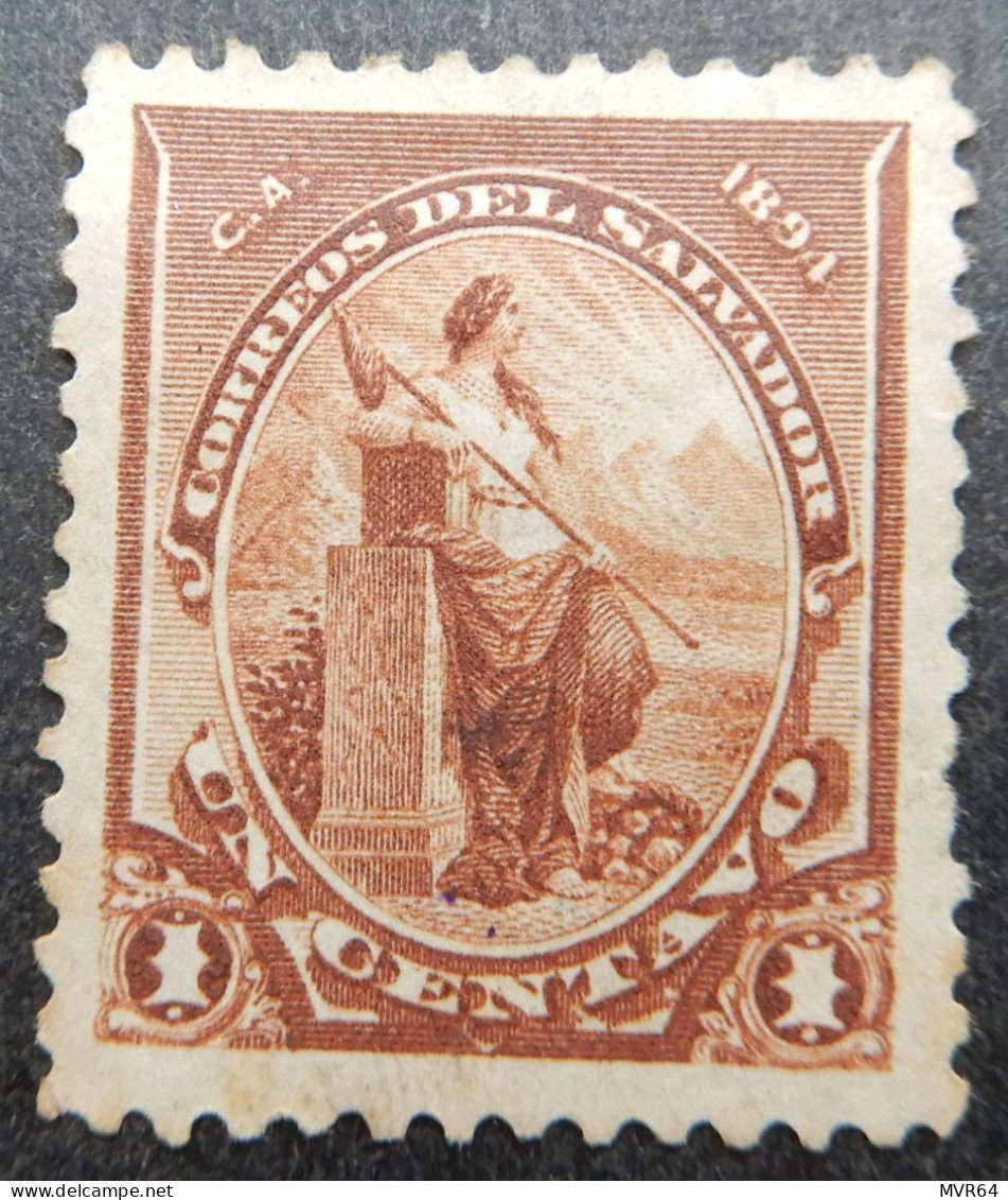 El Salvador 1894 (2) Liberty - Salvador