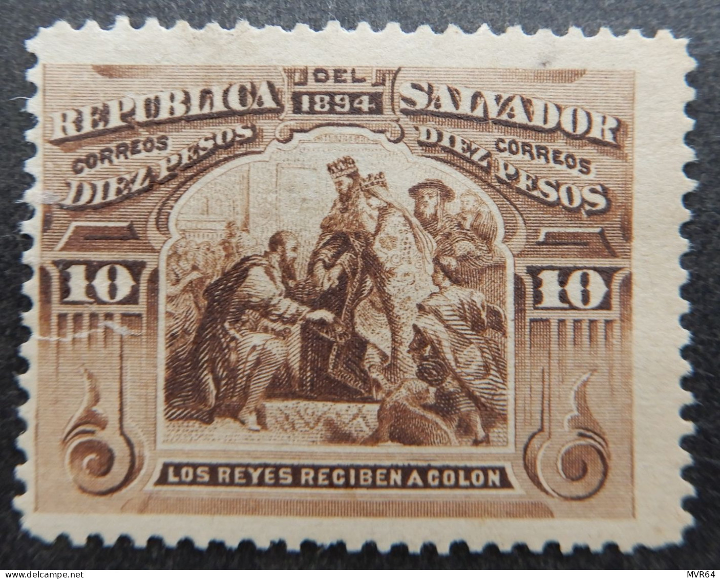 El Salvador 1894 (4) Columbus - El Salvador