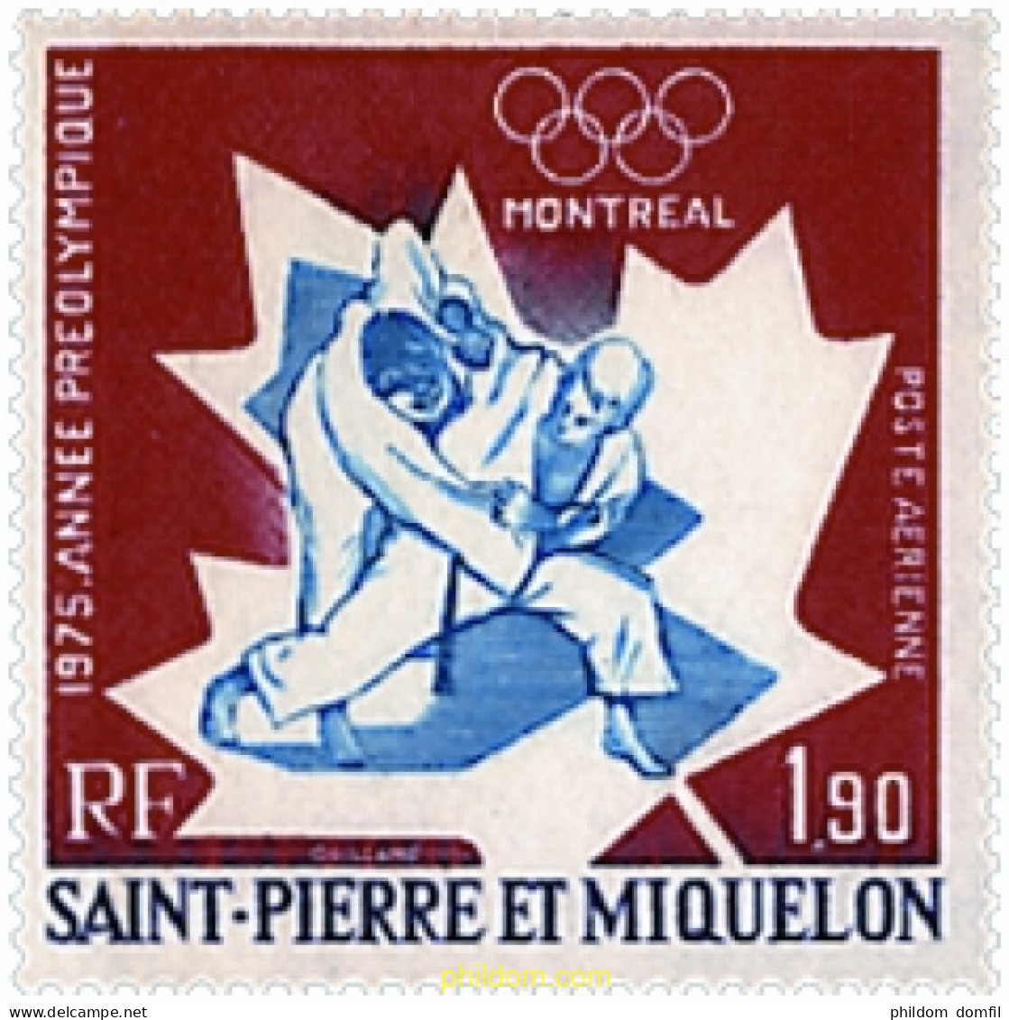 27021 MNH SAN PEDRO Y MIQUELON 1975 21 JUEGOS OLIMPICOS VERANO MONTREAL 1976 - Ungebraucht