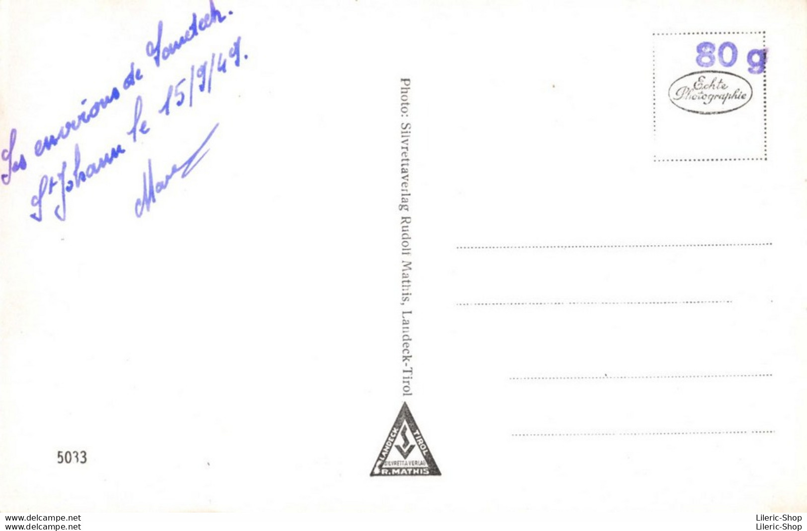 Österreich -  Satz von 14 Postkarten 1949-1950 ( Landeck, Zams, Salsburg, Innsbruck) ( ͡♥ ͜ʖ ͡♥) ♥