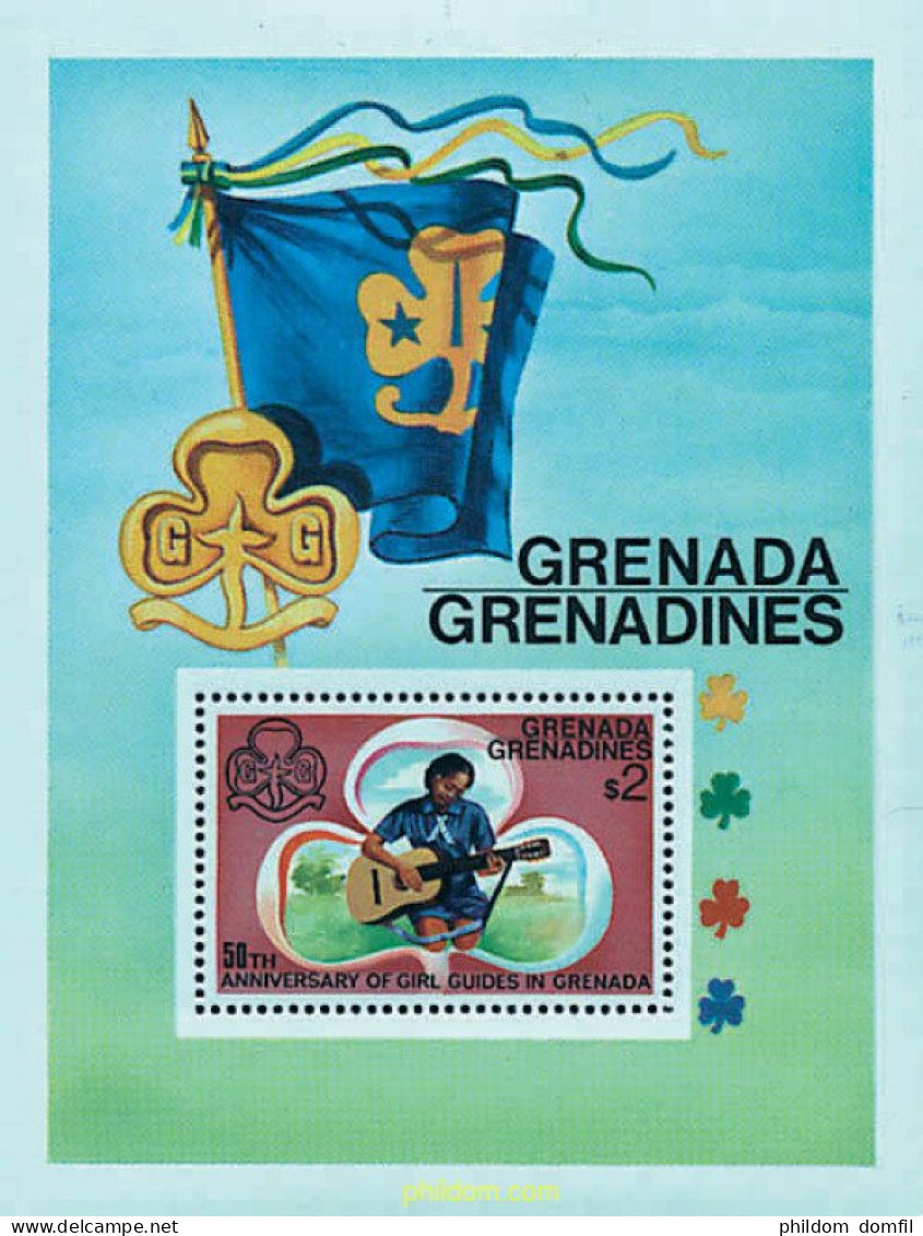 38164 MNH GRANADA GRANADINAS 1976 50 ANIVERSARIO DEL ESCULTISMO FEMENINO - Grenade (1974-...)