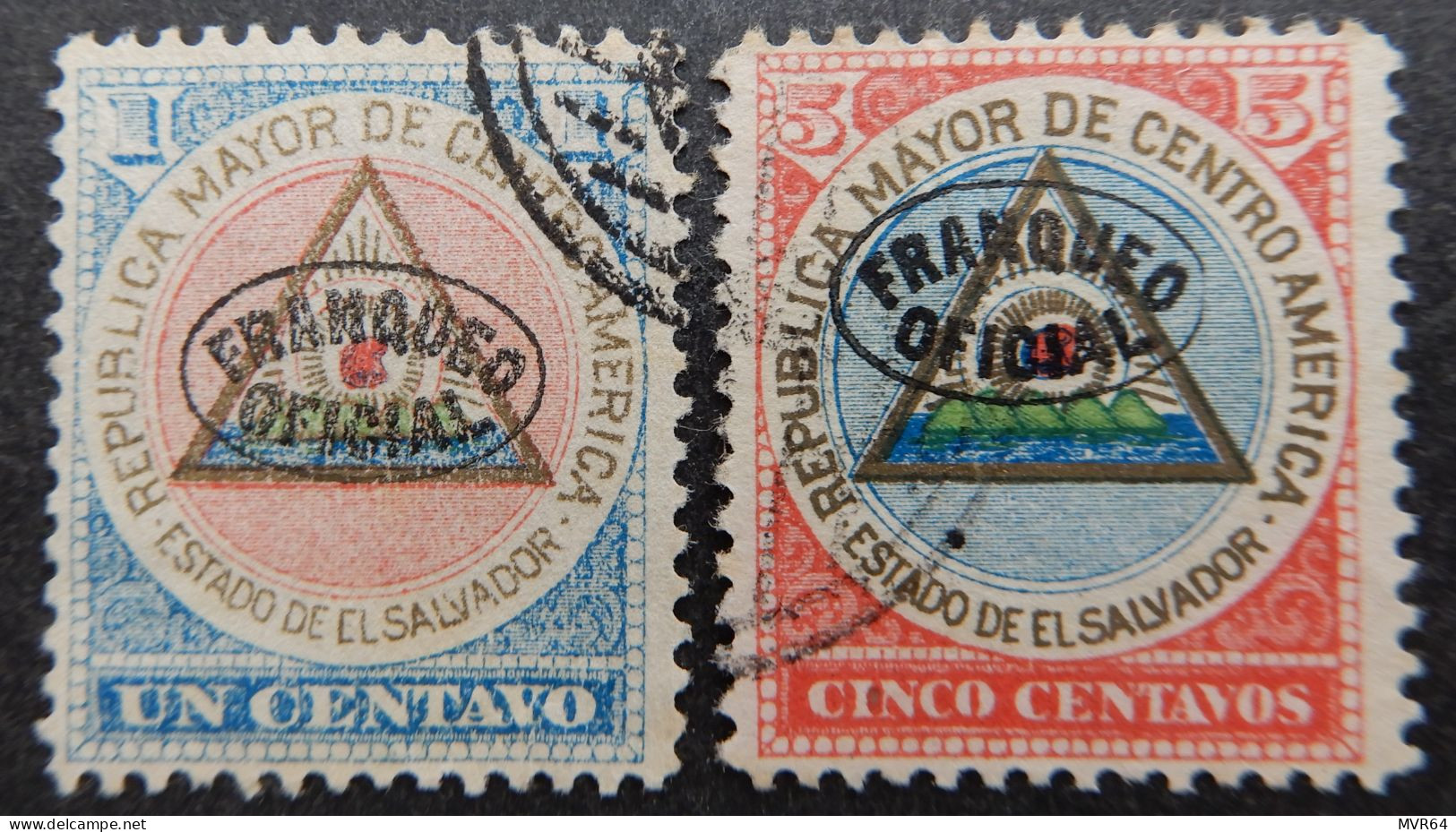 El Salvador 1897 (3)  Coat Of Arms - El Salvador