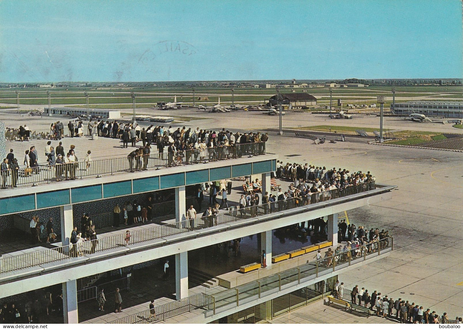 AEROPORT DE PARIS-ORLY - LES TERRASSES DE LA FACADE SUD - Aerodromes