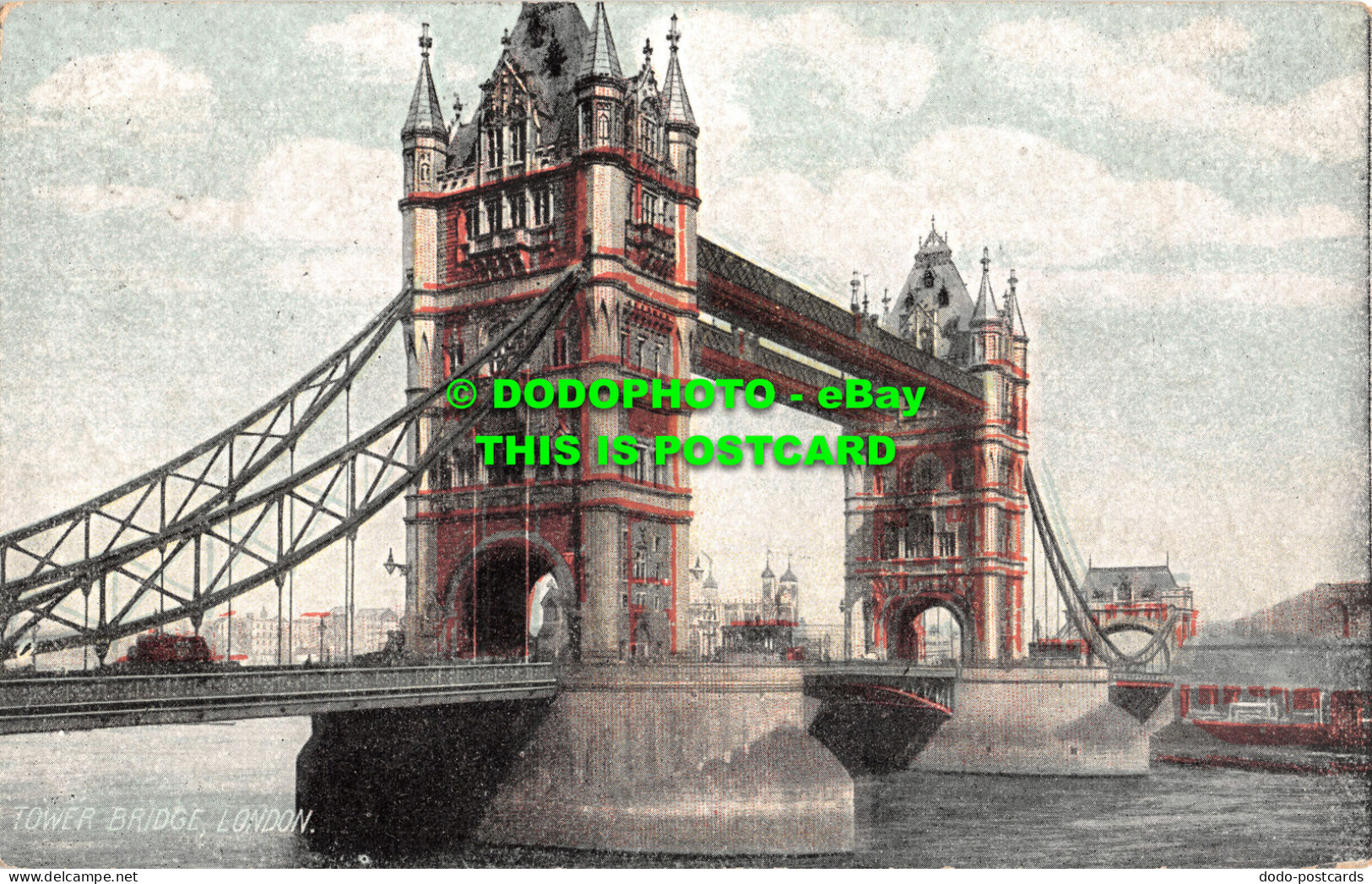 R466049 London. Tower Bridge. 1908 - Other & Unclassified