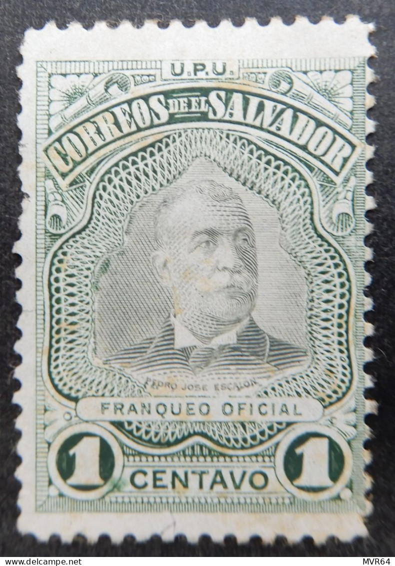 El Salvador 1906 (1) President Pedro José Escalon - El Salvador