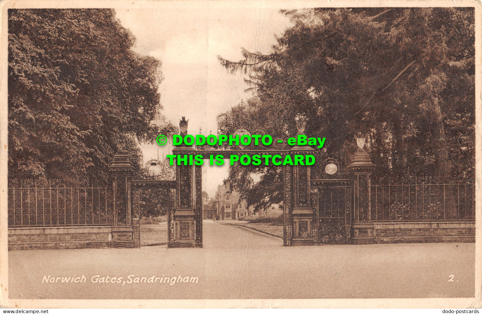 R466054 Sandringham. Norwich Gates. M. And L. National Series. 1950 - Monde