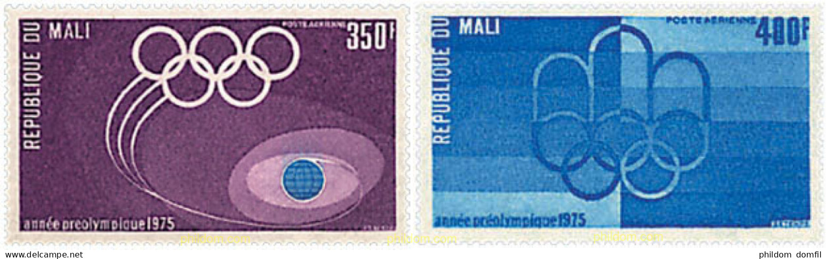 27588 MNH MALI 1975 21 JUEGOS OLIMPICOS VERANO MONTREAL 1976 - Mali (1959-...)