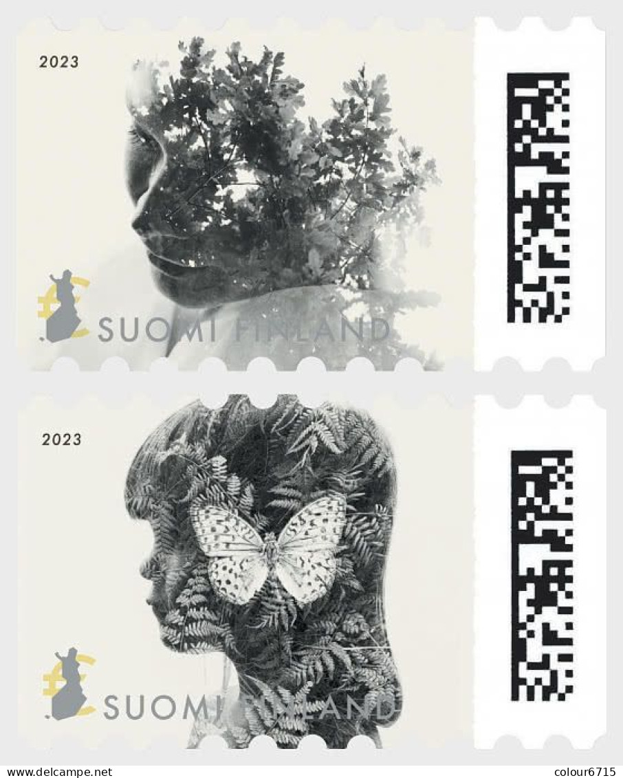 Finland 2023 Posti's Art Award Stamps 2v MNH - Unused Stamps