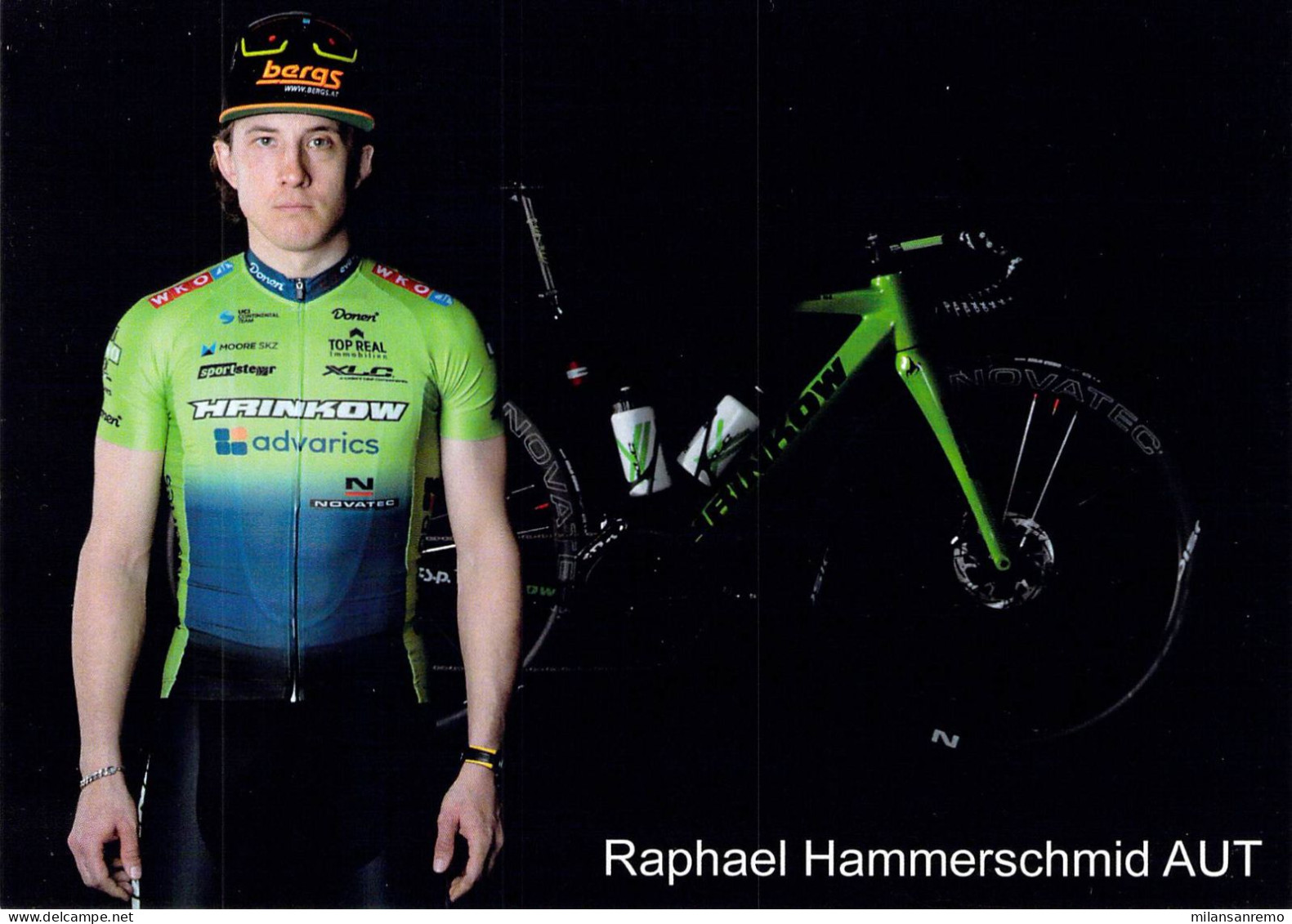 CYCLISME: CYCLISTE : EQUIPE HRINKOW 2023 : RAPHAEL HAMMERSCHMID - Cyclisme