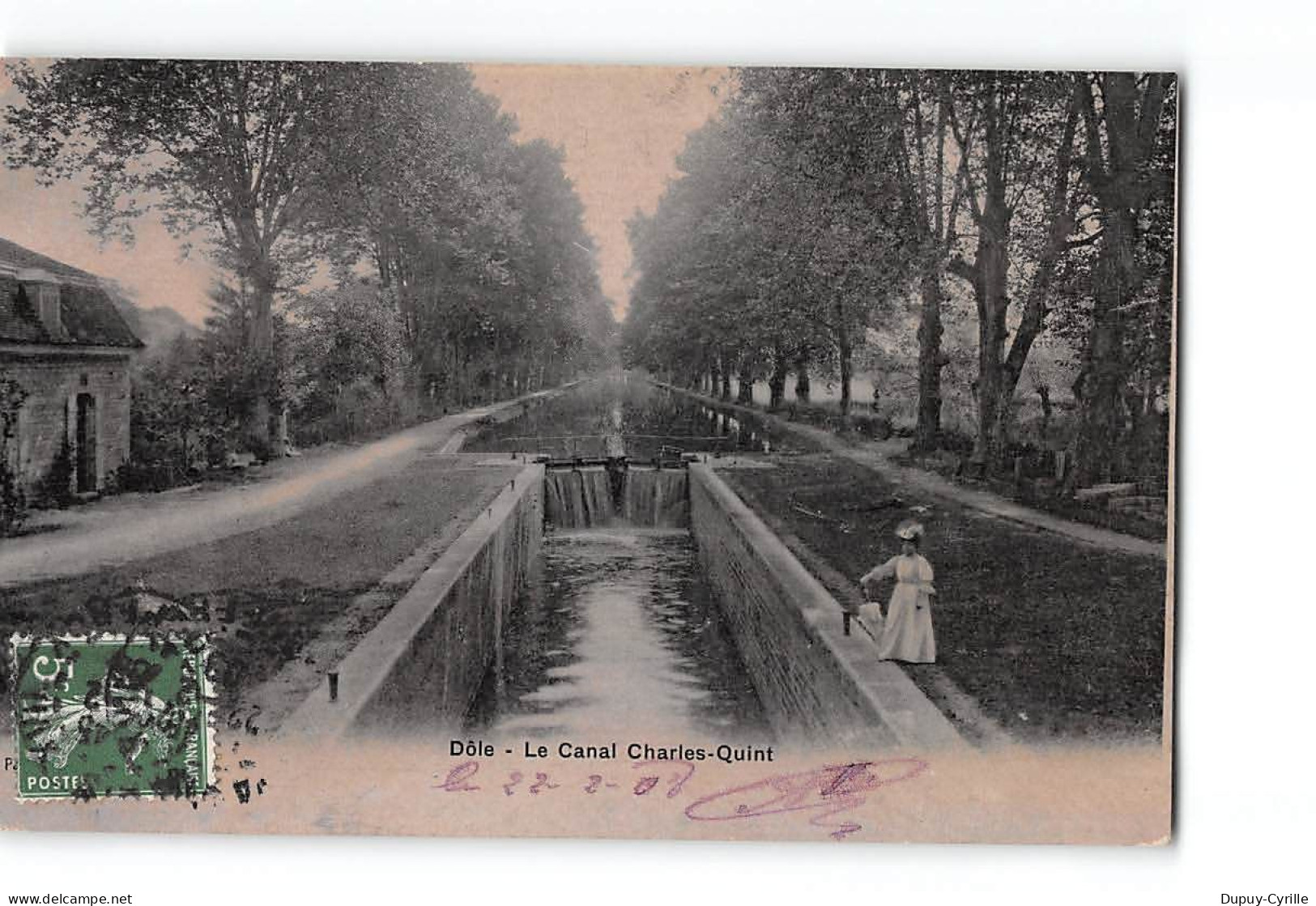 DOLE - Le Canal Charles Quint - Très Bon état - Dole