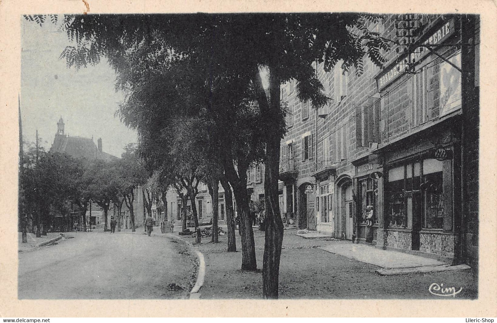 43 / LANGEAC - BOULEVARD NATIONAL # Boulangerie # CPSM 1946  ÉDIT. COMBIER - Langeac